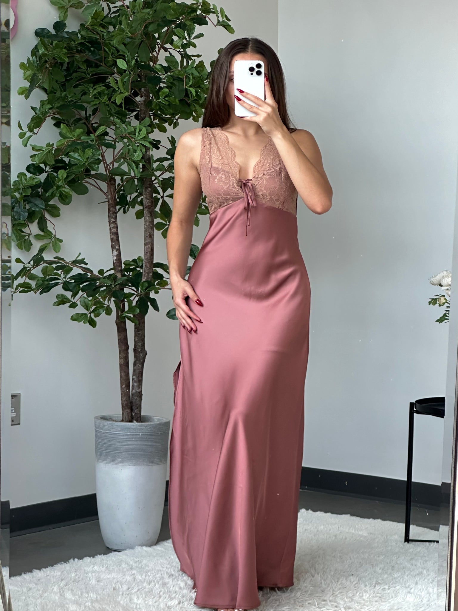 Lore Dress (Dusty Pink)