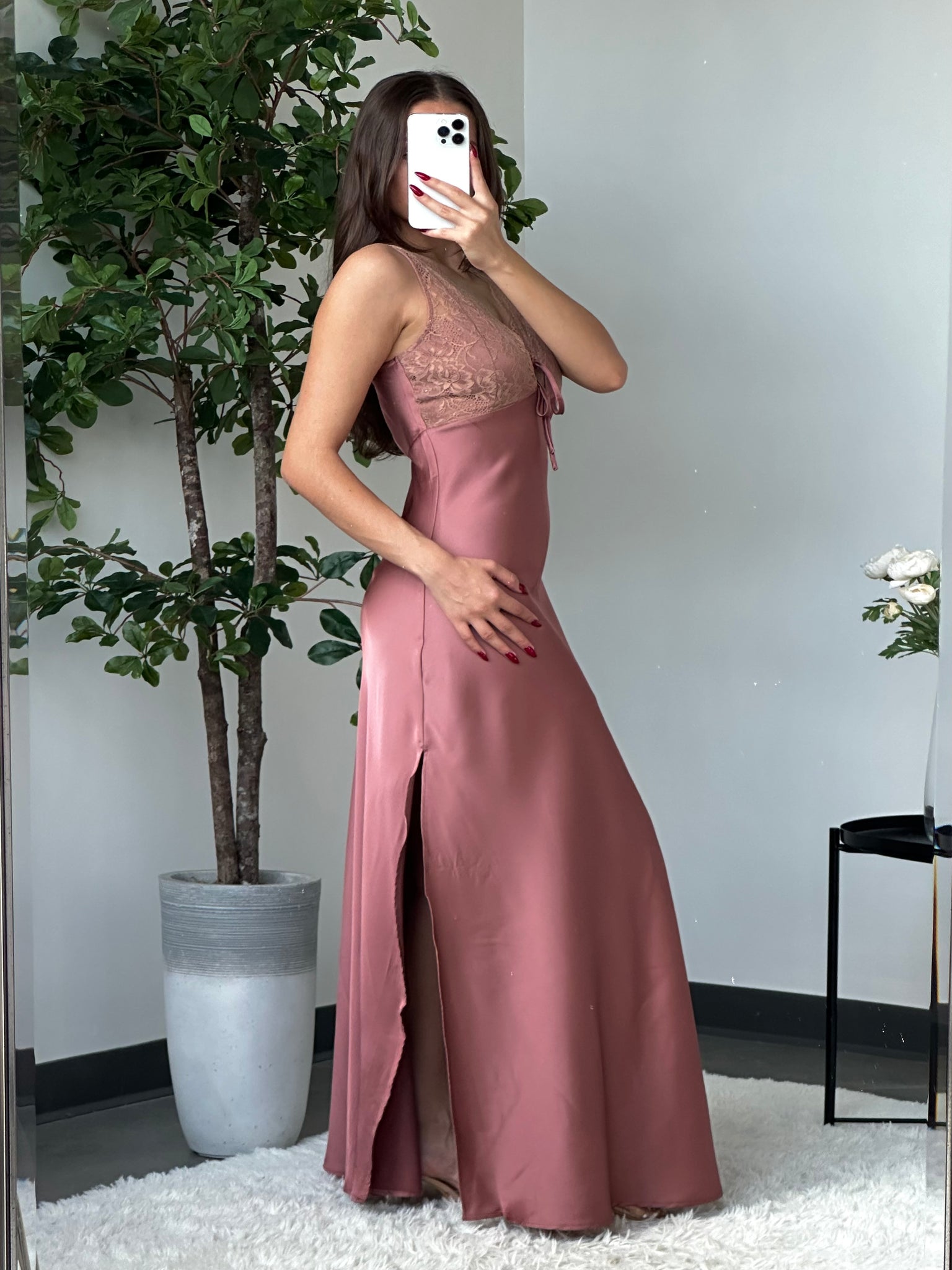 Lore Dress (Dusty Pink)