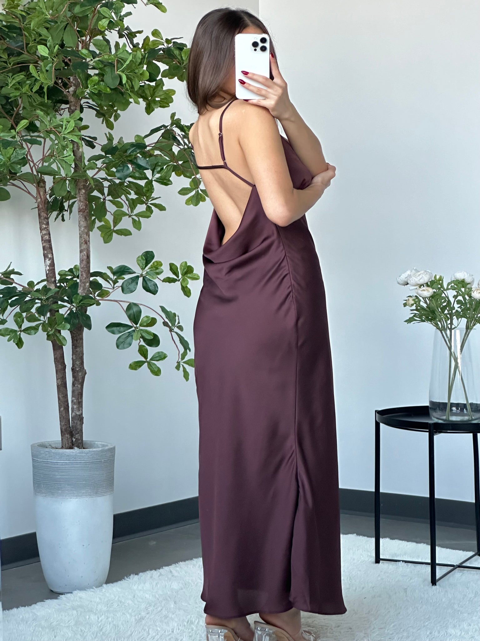 Cholocate Plum Dress