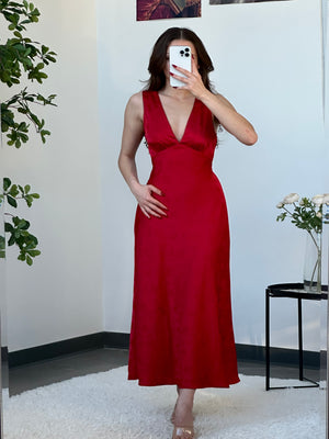 Date Night Dress (red)