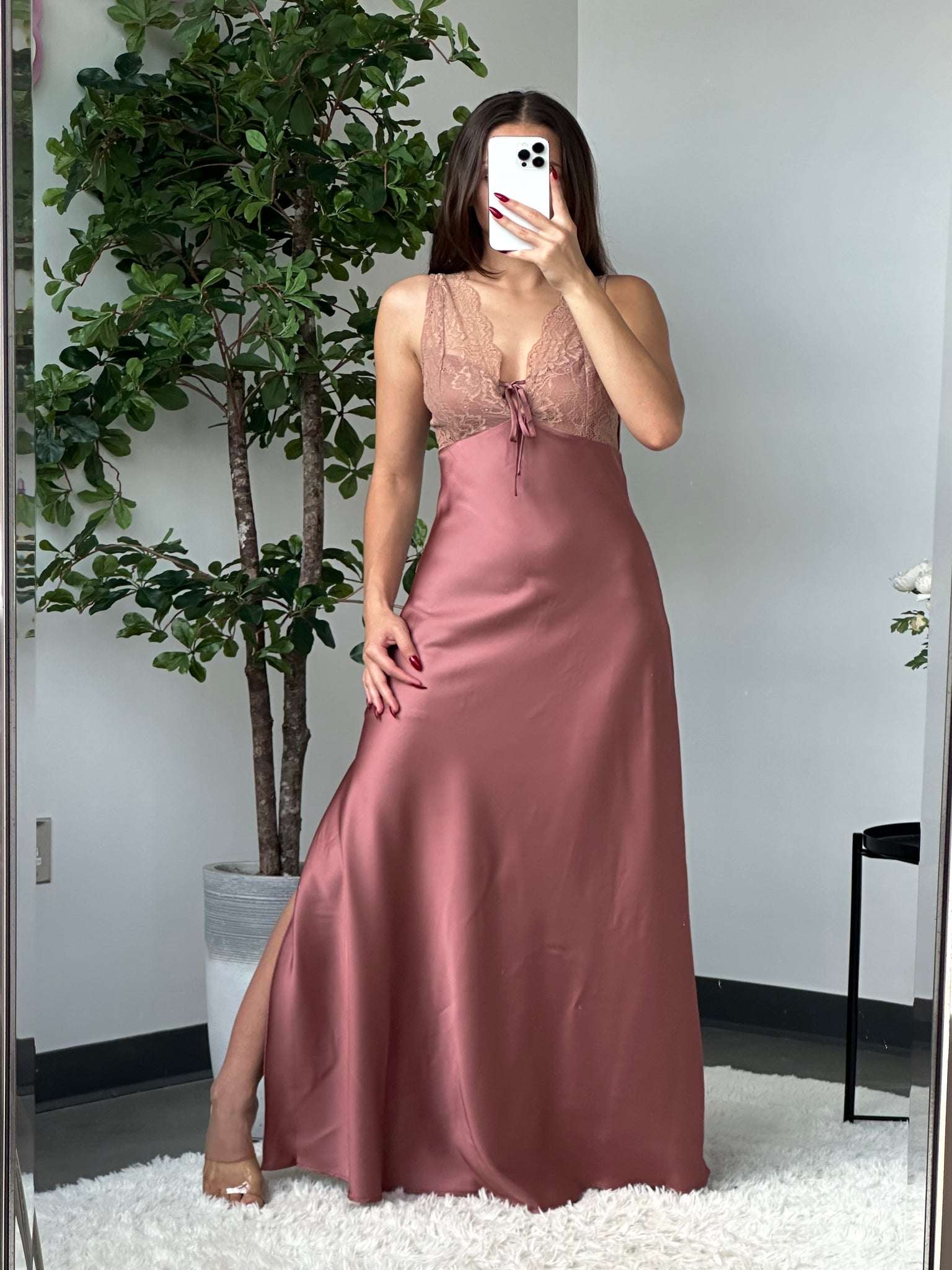 Lore Dress (Dusty Pink)