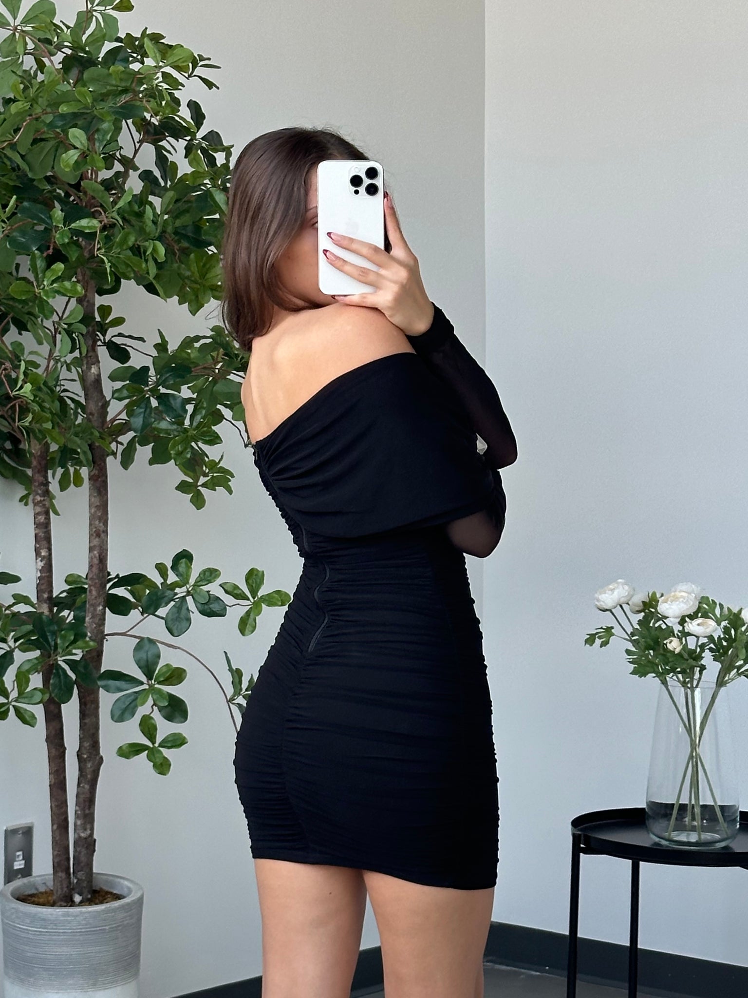 Rose Dress (Black)