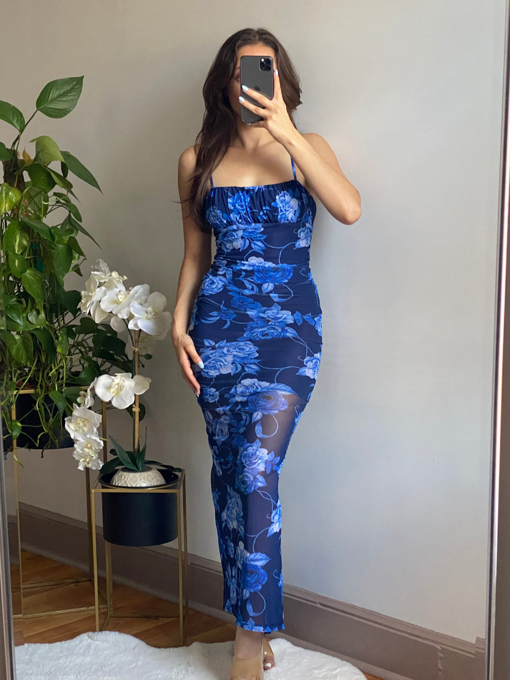 Claudia Dress (Blue)