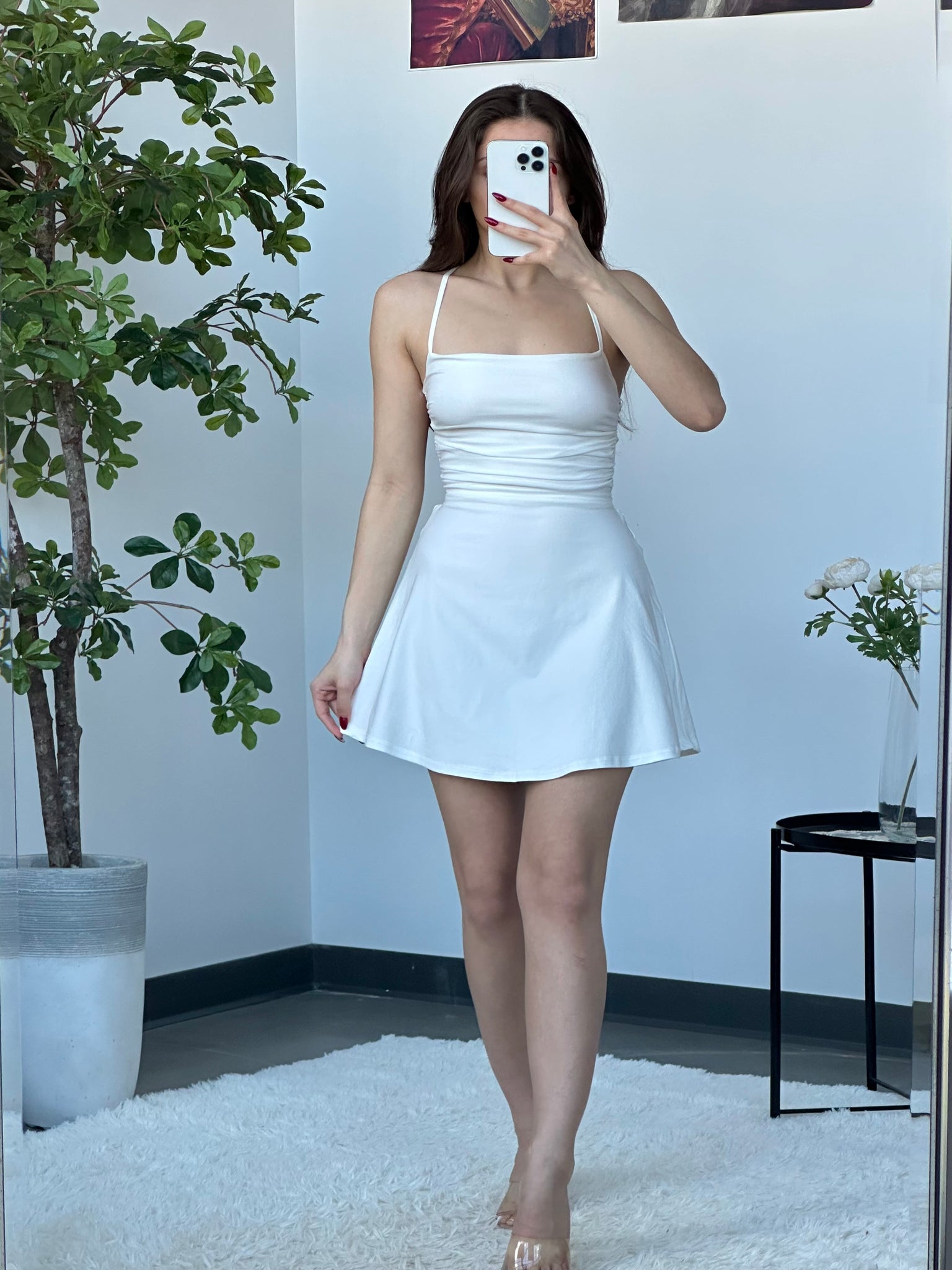 Classic White Dress