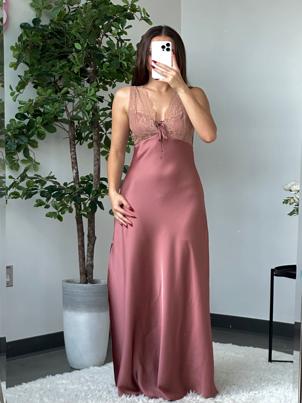 Lore Dress (Dusty Pink)