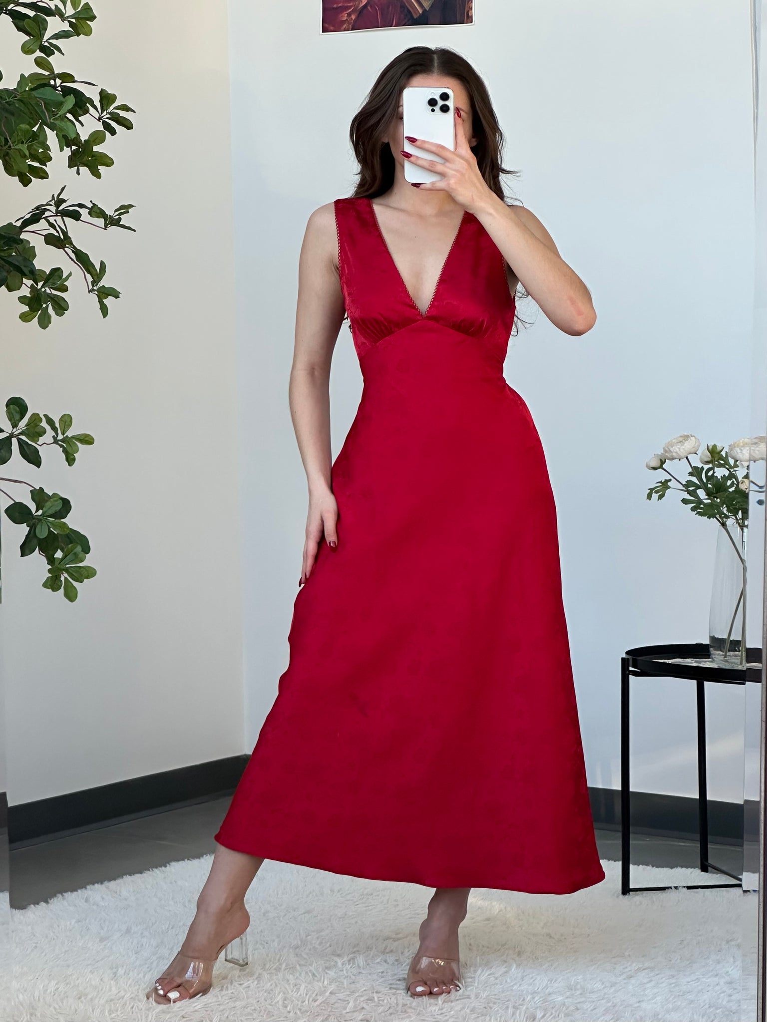 Date Night Dress (red)