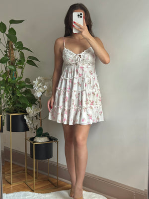 Pretty Lace Dress (PINK)