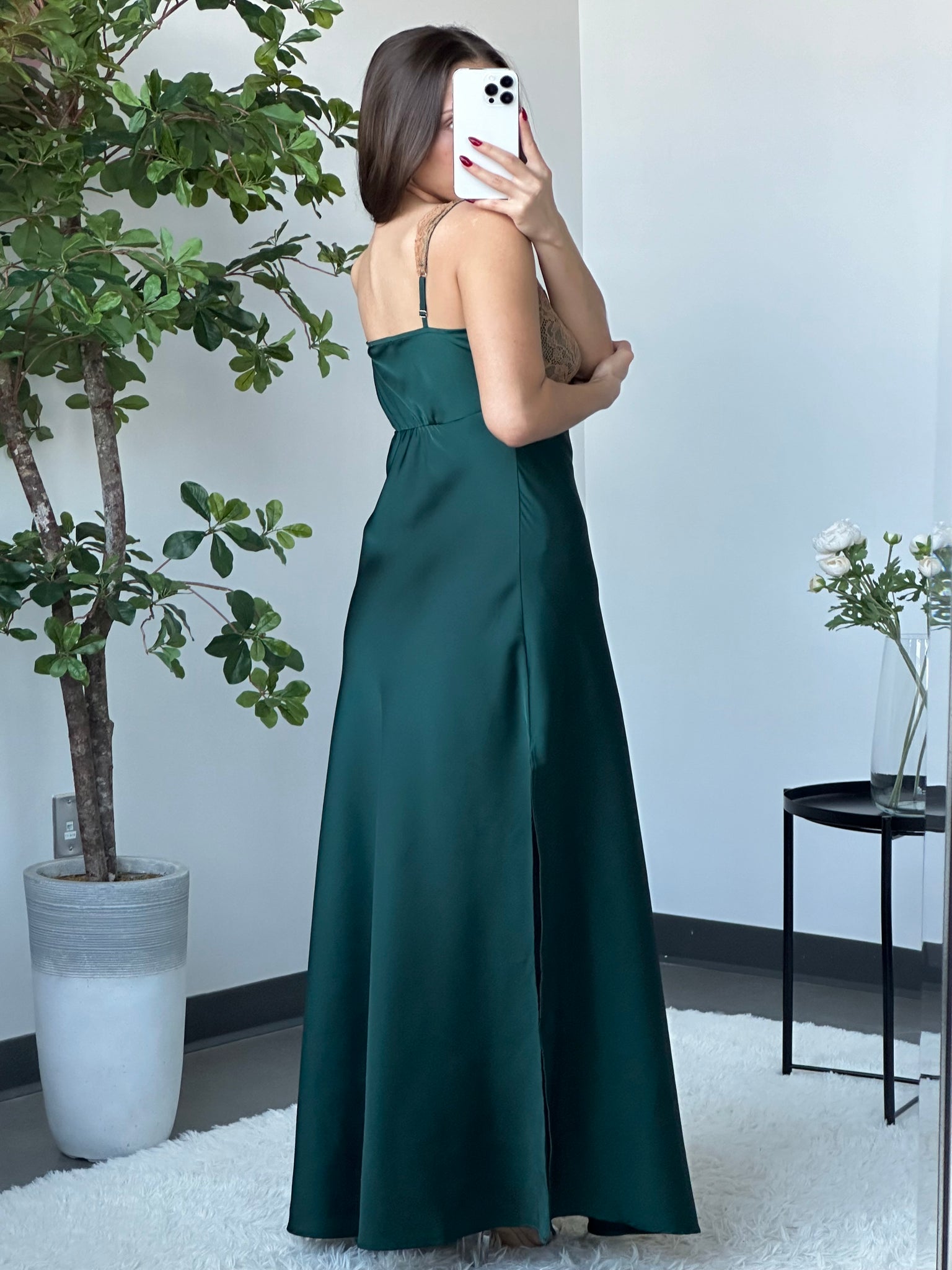 Lore Dress (Hunter Green)