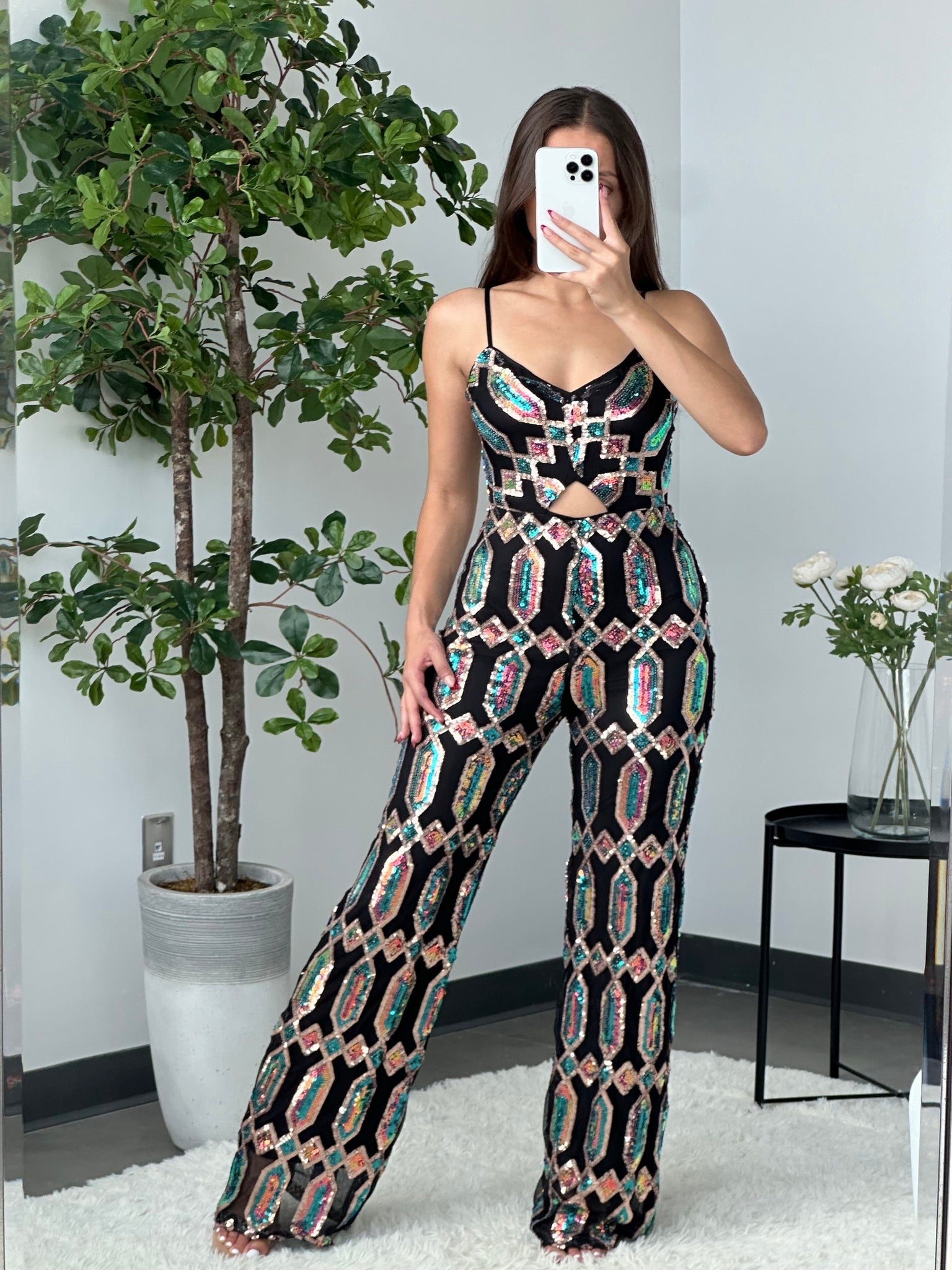 Gatsby Jumpsuit (Black)