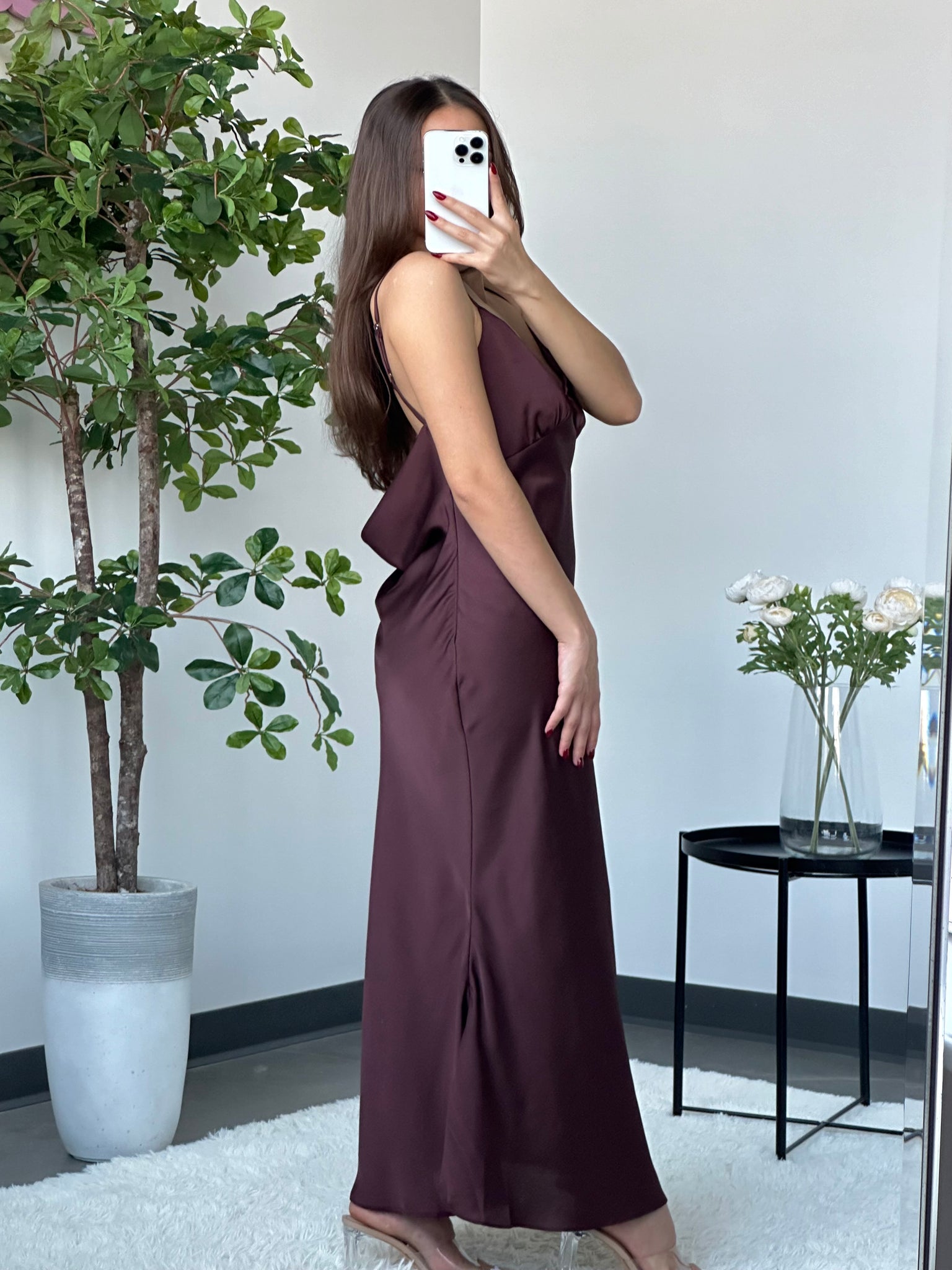 Cholocate Plum Dress