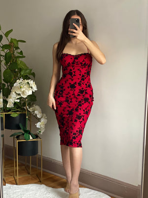 Sweetheart Dress (Red)
