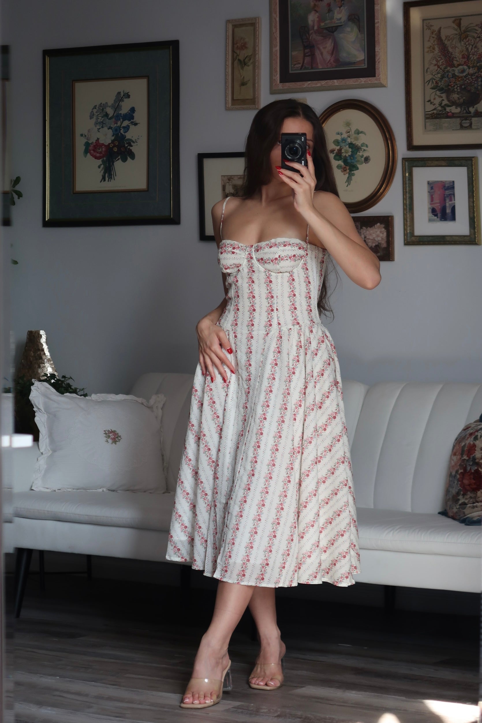 Not Too Shabby Dress (burgundy)