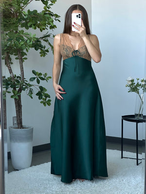 Lore Dress (Hunter Green)