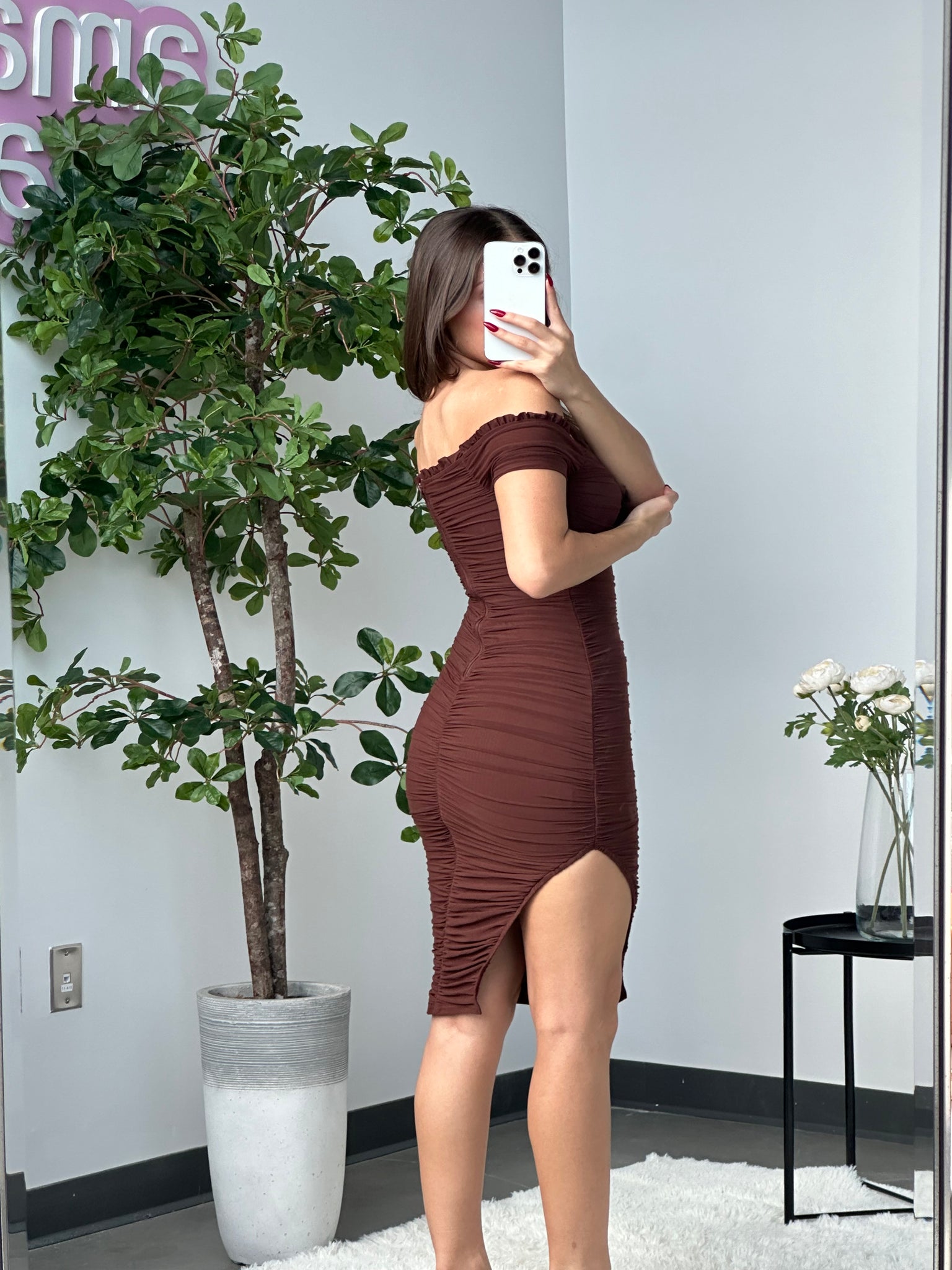 Bonita Dress (Chocolate)