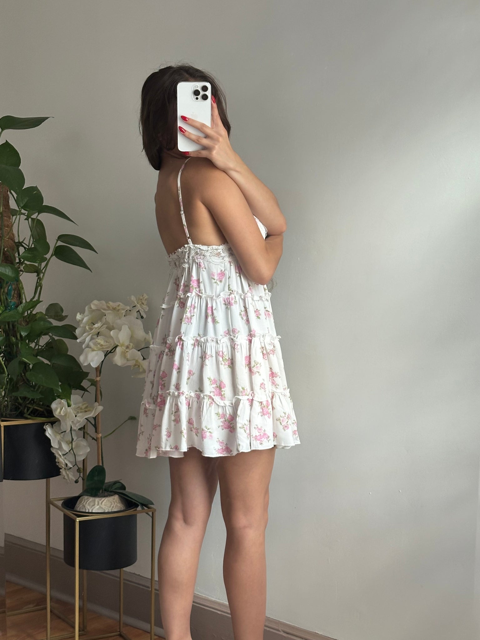 Pretty Lace Dress (PINK)