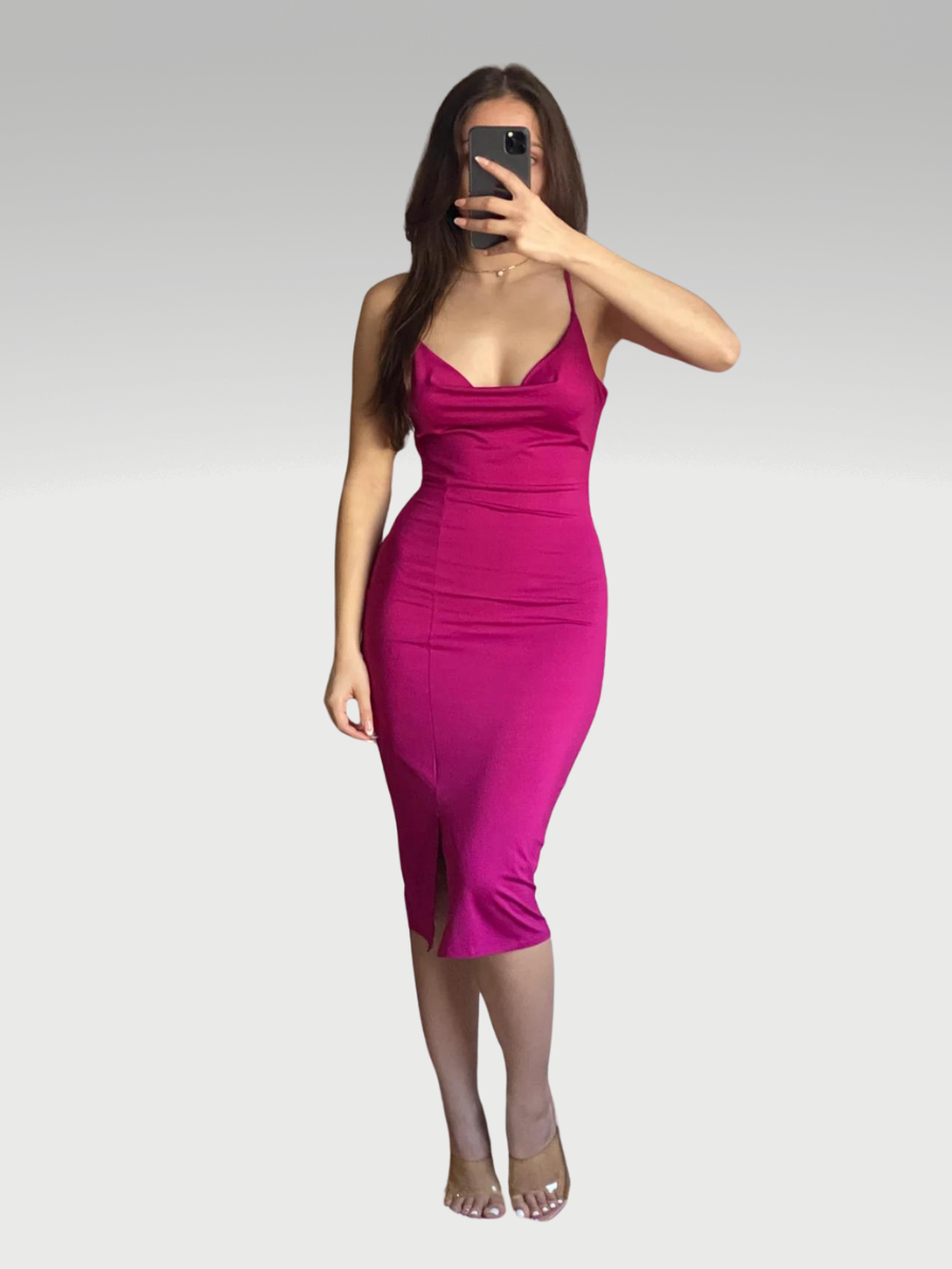 Sylvana Dress (Pink)