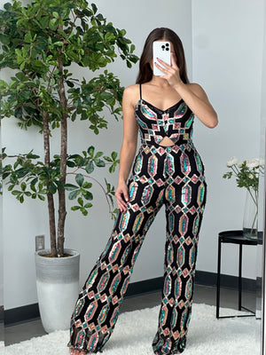 Gatsby Jumpsuit (Black)