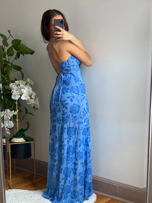 Roses Dress (Blue)