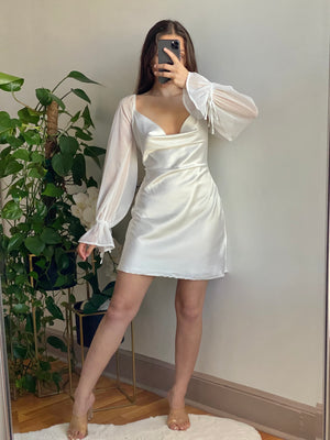 Jasmine Dress (White)