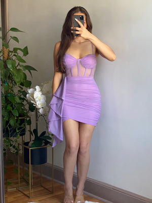 Stepping Out Dress (Lavender)