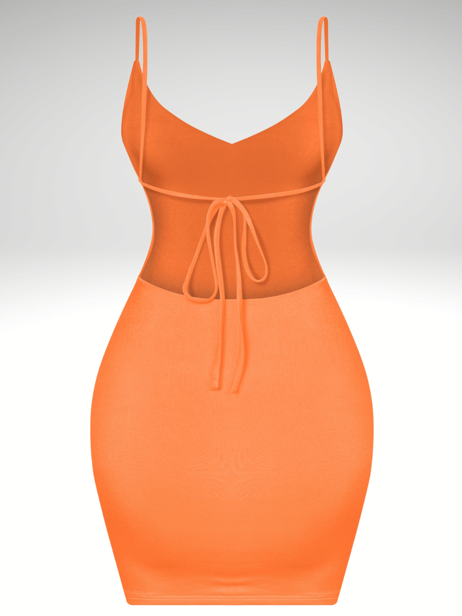 Miami Mami Dress (Orange)