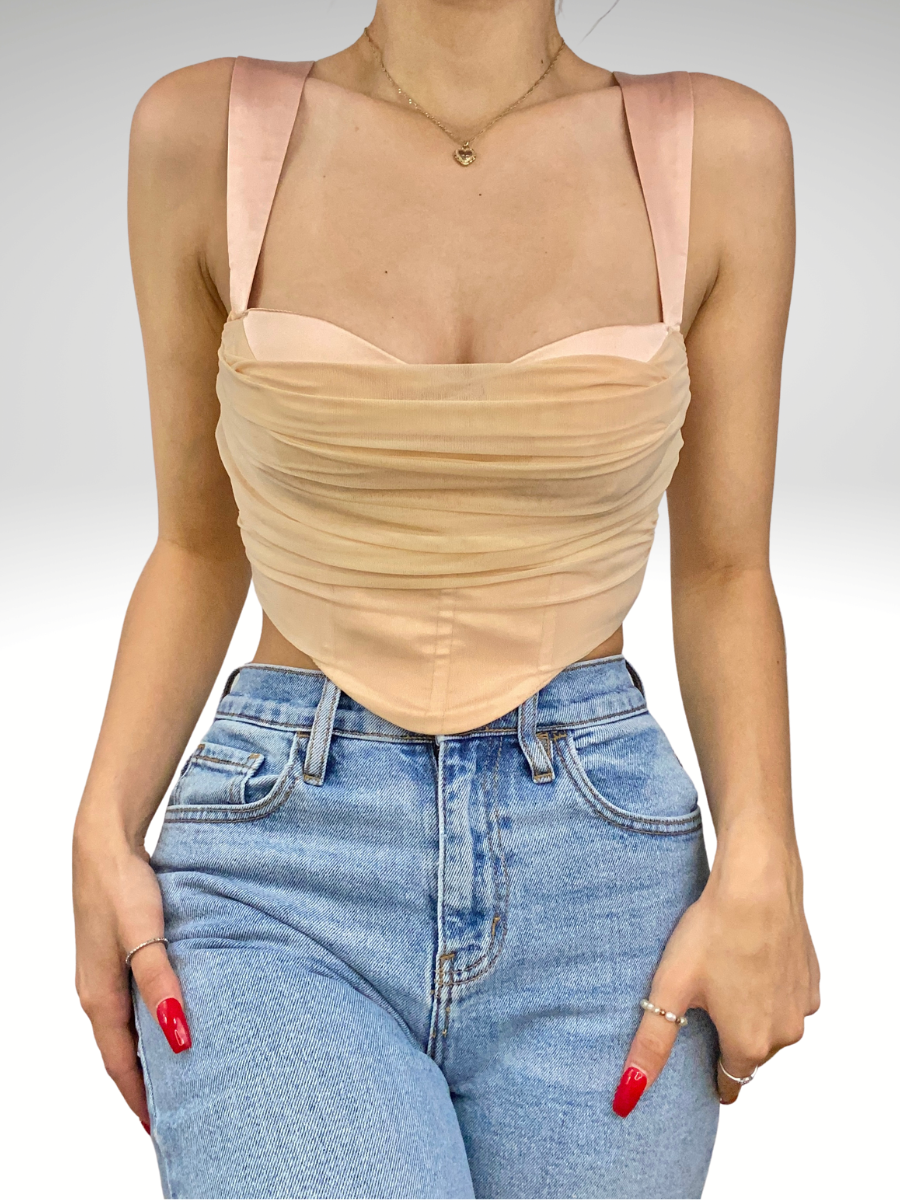 Scarlett Top (Champagne)