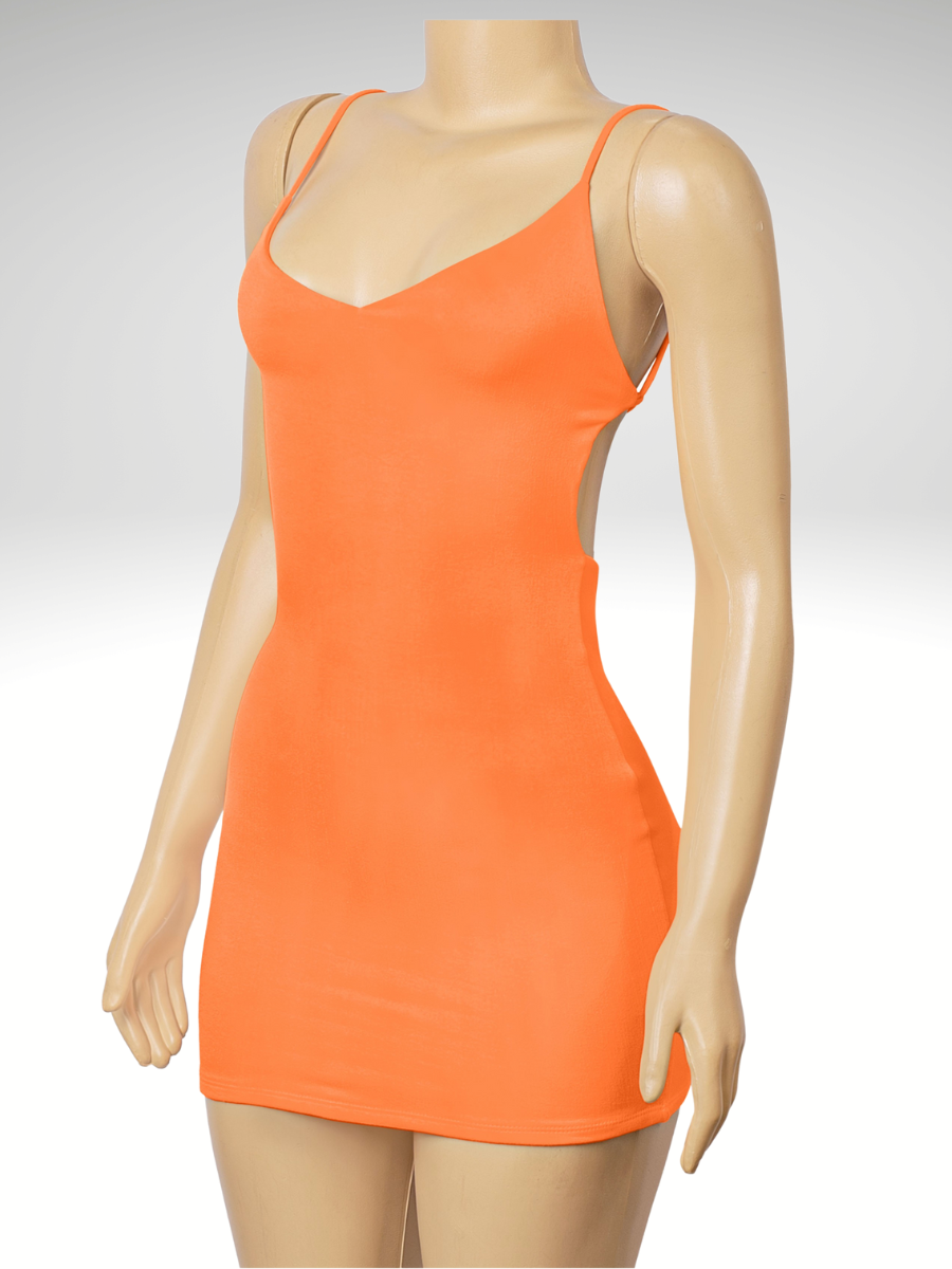 Miami Mami Dress (Orange)
