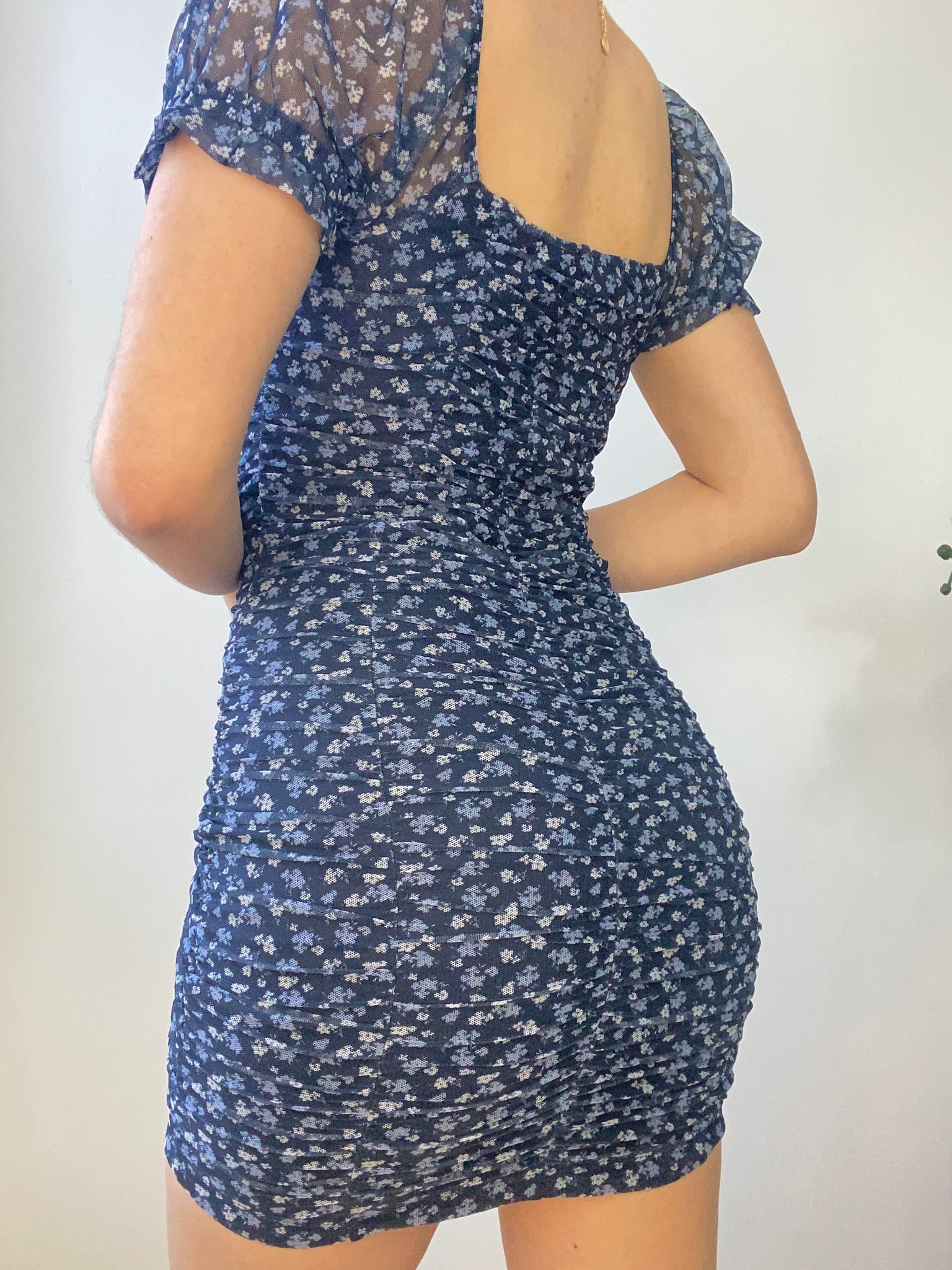 Rise And Shine Dress (Navy)
